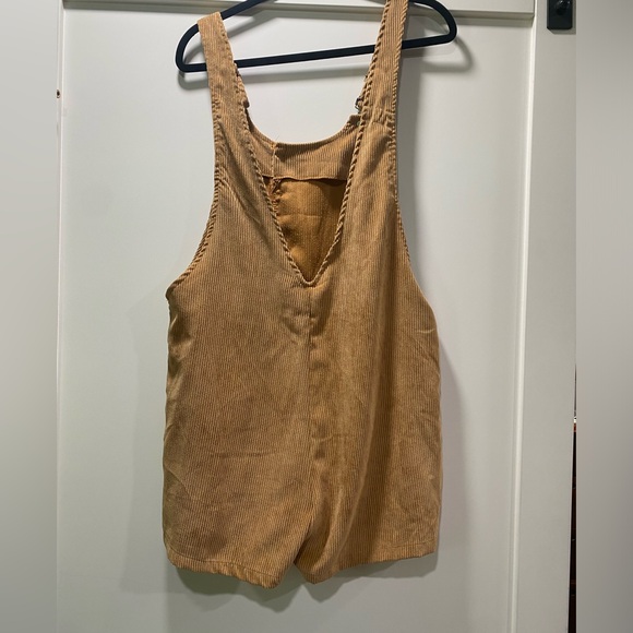 SHEIN Tan Corduroy Jumpsuit - Picture 4 of 6